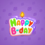 B-Day Candle #27
