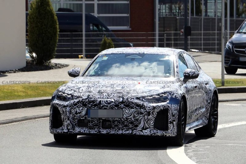 Audi возвращает RS6 в кузове седан спустя 15 лет. Прототип уже засветился — агрессивный обвес и огро