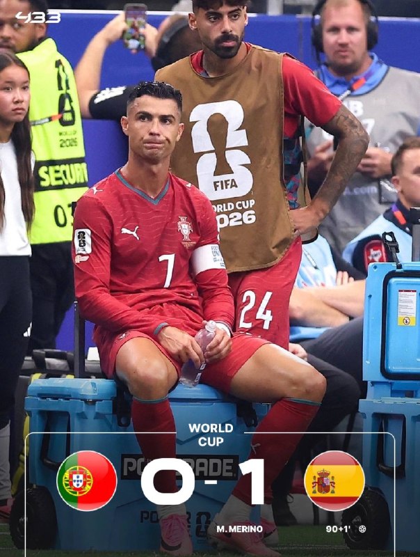 🏆 גמר; החלום של CR7 על אליפות העולם נהרס&33; שחקני המילואים של ספרד עשו עבודה נהדרת&33; פורטוגל וכוכביה נפ…