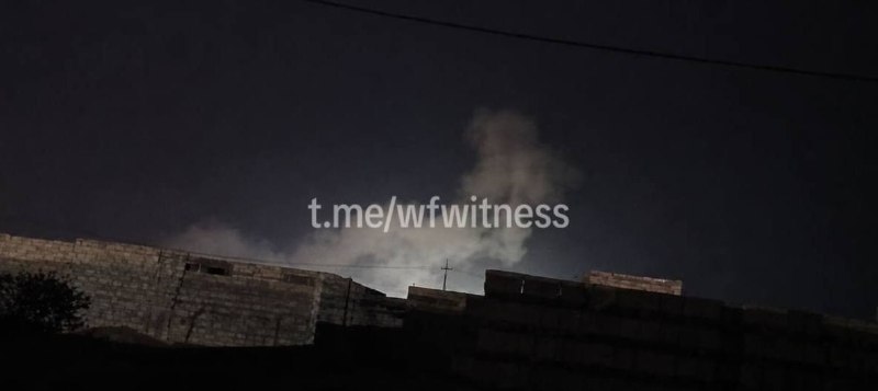 ️🇮🇷🇺🇸 צילומים נוספים מהתקיפה האווירית לכאורה על איראנשאר, איראן.