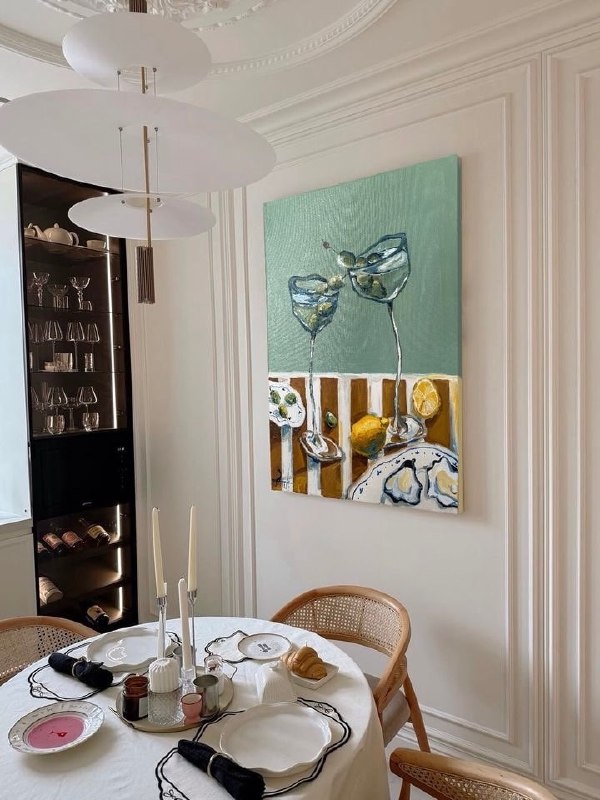 Картины на кухне?! Зачем?! Но именно кухня почему-то сильнее всего меняется, когда на стене появляется искусство. Кухня давно перестала быть просто... - изображение 3 - кухне, это, картины