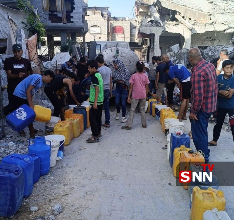 SNN.ir|خبرگزاری دانشجو: 🔴هشدار درباره تشدید بحران کم آبی در نوار غزه🔸 شهرداری‌های شمال نوار غزه درباره تشدید بحران آب و ورود این منطقه به مرحله 