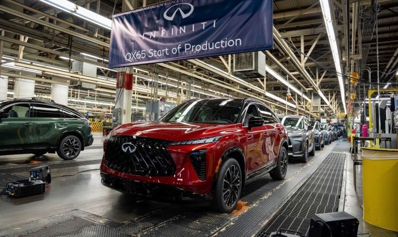 В США началось производство нового Infiniti QX65