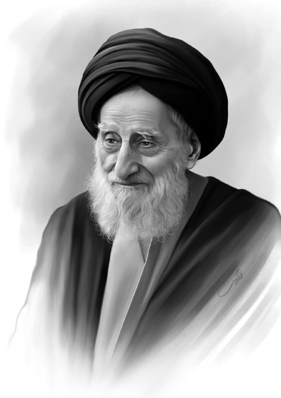 وارثون: چهره نورانی و ملکوتی حضرت آیت الله العظمی سید محمدحسین مرتضوی لنگرودی@ayatollah_langrodei