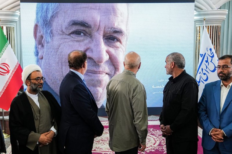 📸 הערכה ממשפחתו של אסגר חמסה ז"ל, צלם סוכנות הידיעות סלאמי רפובליקה (IRNA) מאת מוחמד באקר גליבאף, יו"ר מוע…