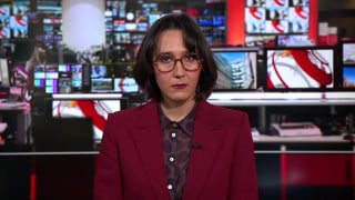 News headline, on Friday 27 September 1405 from BBC Persian TV