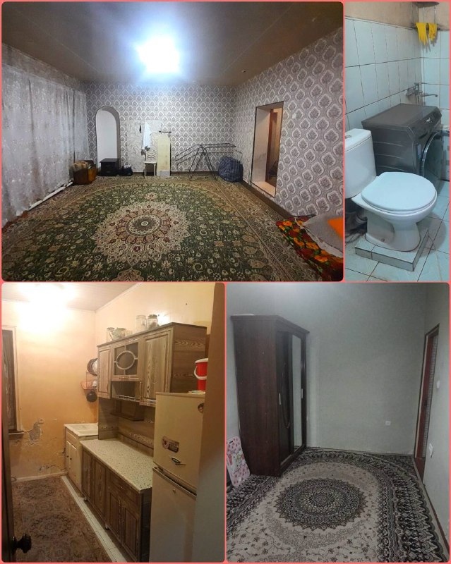 •Аренда:- Максим Горький метро- 2 комнатная, 2 этаж, 3 этажный дом, аккуратный ремонт, мебель и техника, интернет, цена: 400$------------------------------------✏️ Telegram 👉 @dom_vsem_uz------------