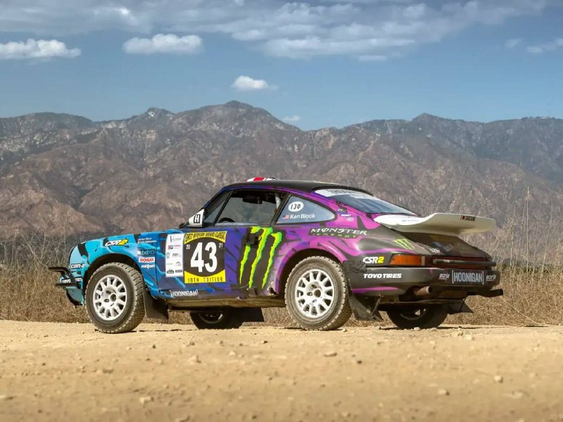 На аукционе в США появится раллийный Porsche 911 SC легендарного Кена Блока. 2