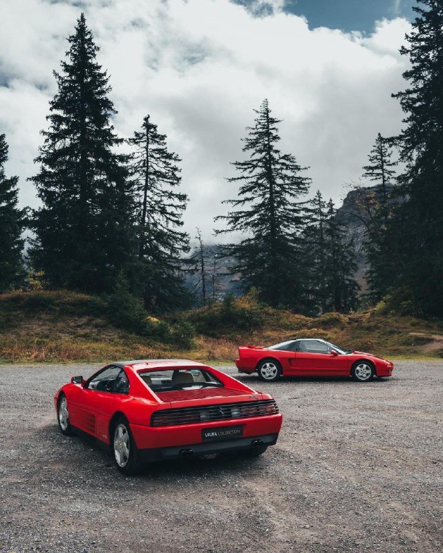 Ferrari 348 TS & Honda NSX 3