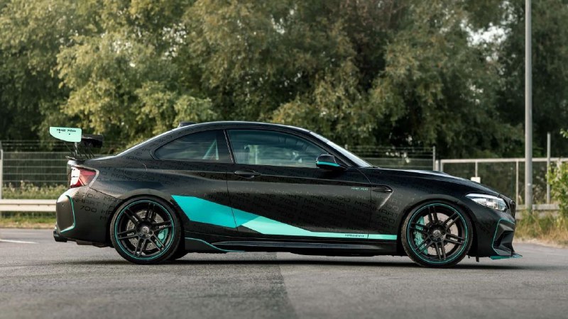 BMW M2 Competition получил обновленную версию Minty Fresh с двигателем 715 л.с. от Manhart 5