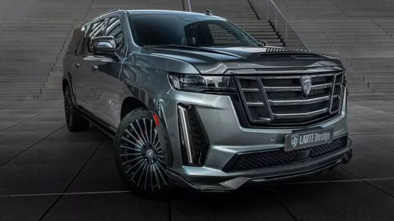 В России Cadillac Escalade сделали более брутальнымВ России был разработан тюнин