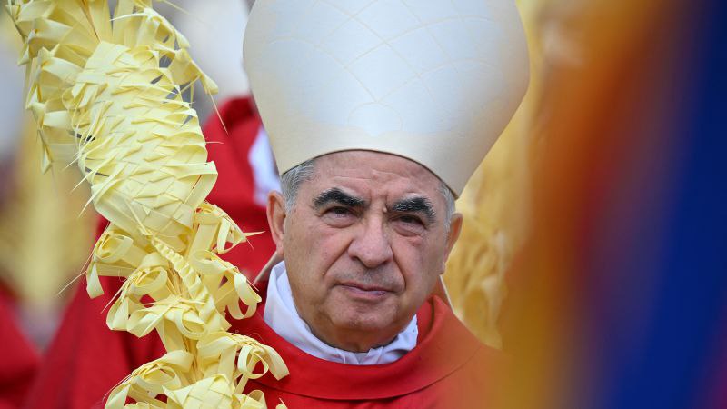 Convicted Italian cardinal pulls out of conclave to choose new pope