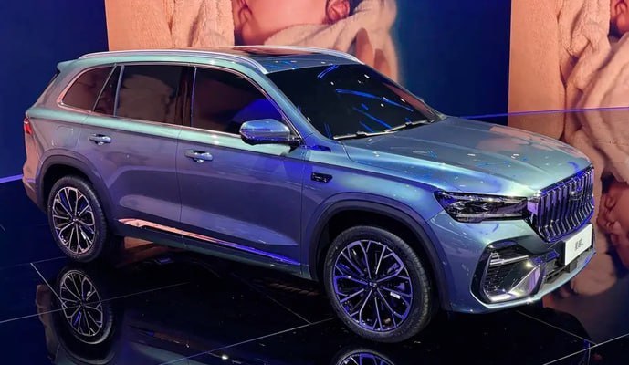В Китае представлен обновленный Geely Monjaro