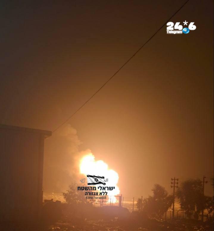 🇮🇱 פיצוץ עקב מתקפת כטב"ם (מל"ט) בעיר סולימאניה שבעיראק.