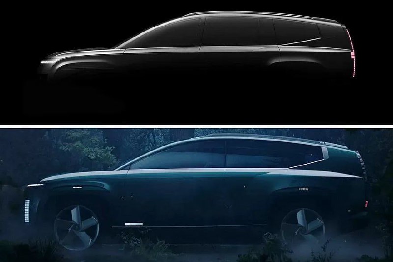 Hyundai анонсировал большой электрический кроссовер Ioniq 9 3