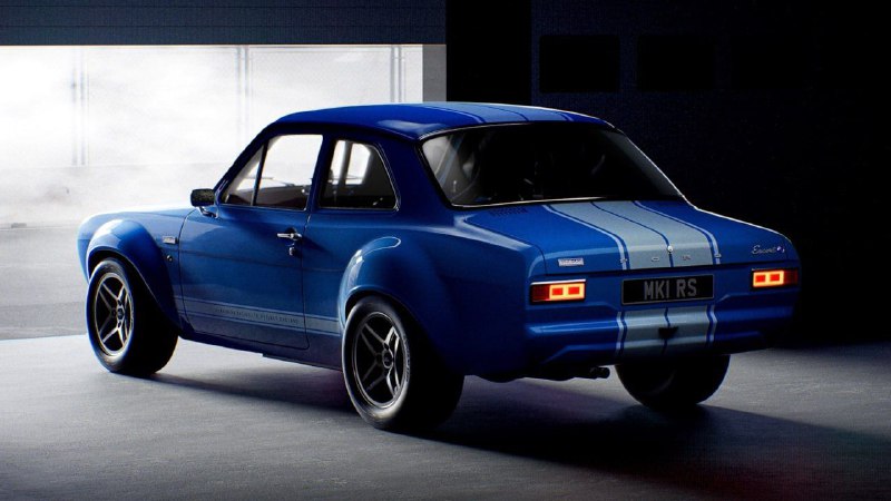 Культовый Ford Escort получил современную версию 5