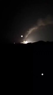 Documentation from the attack, in Iran they claim that it is indeed an American attack against a missile launcher.
