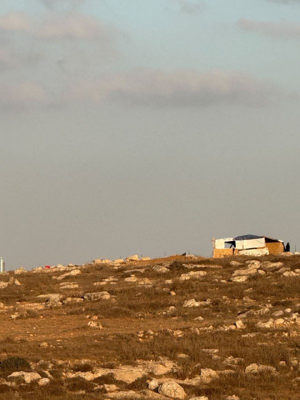 שוב מתנחלים מקימים מאחז התיישבותי באזור "ואדי ג'היש" ליד העיירה אל-סמו, דרומית לחברון.