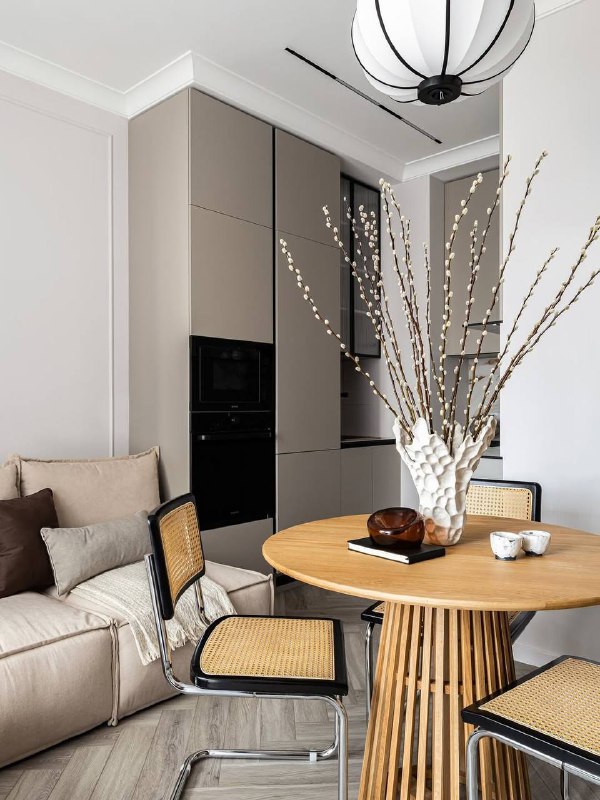 Реализованный интерьер проекта в ЖК Настоящее . Мы прошли весь путь от прекрасных картинок на бумаге до идеального результата в реальной жизни. - д... - изображение 3 - проекта, реализованный, интерьер