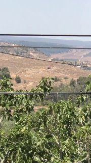 צה"ל גורף אדמות חקלאיות בעיירה צוריף שבצפון חברון