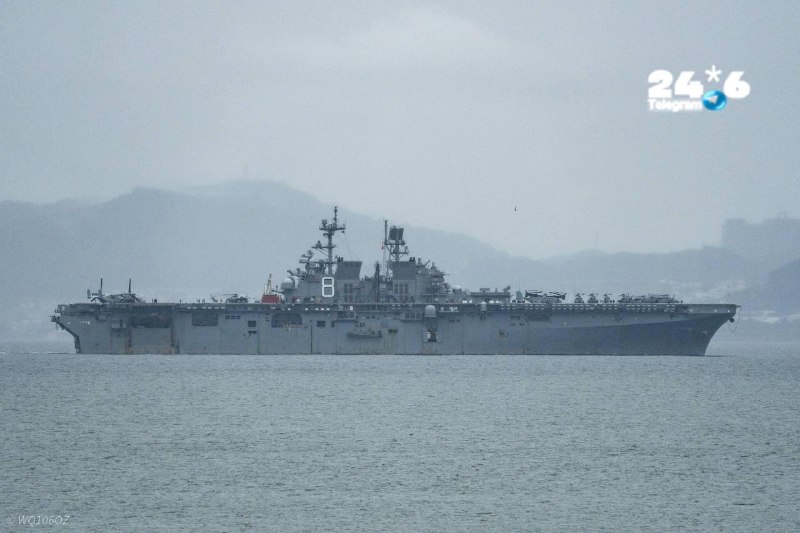 🇮🇱 נושאת המטוסים USS Makin Island עושה את דרכה לאזור האחריות של CENTCOM. ספינת הסער האמפיבית USS Makin Is…