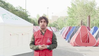 הצלב האדום מכין מחנה ל-20 אלף עולים לרגל ללוויית המנהיג ההרוג בטהרן