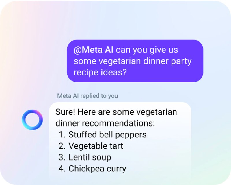 🚀 超重量级玩家 Meta AI 终于来了 ～Meta 刚刚低调宣布，正式加入AIGC 新世界的战役，计划率先在WhatsApp、Instagram和Messenger上获得类似ChatGPT的对话体验