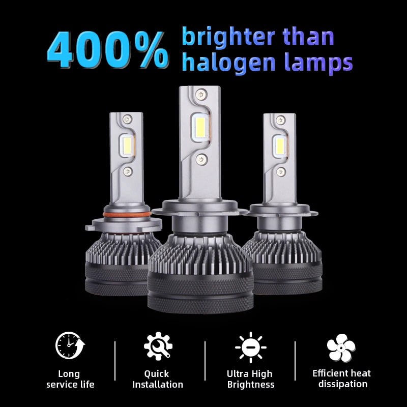 2 шт. K5C 24 В H7 H4 H1 светодиодная лампа для грузовика H11 4300K 6000K 110 Вт 24 В светодиодная фа 4
