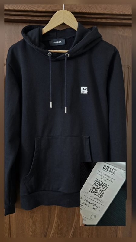 Худи DIESEL оригинал, размер L — 100лари