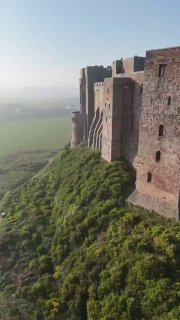 1000-year-old Bamburgh Castle, England.Did you know? 🎓