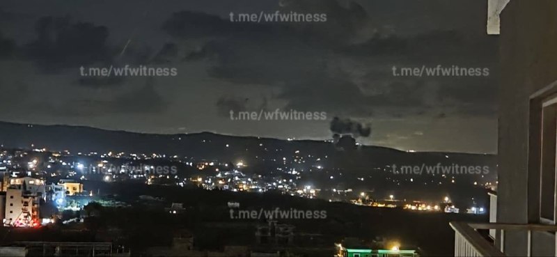 ️🇱🇧🇮🇱 שתי תקיפות אוויריות ישראליות תקפו את העיירה אל מנצורי, דרום לבנון.