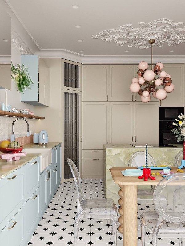 Этот проект квартиры называется Брызги шампанского . Как вам? Дизайн Студия Insha - изображение 2 - этот, проект, квартиры