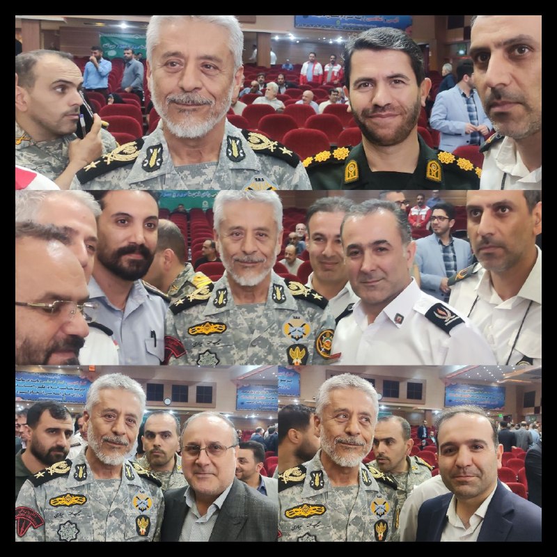 پایگاه خبری می رشت: ⌚️ساعتی قبل در رشت؛📸 ثبت تصویر یادگاری در کنار امیر دریادار حبیبالله سیاری «رئیس ستاد و معاون هماهنگکننده ارتش» به روا