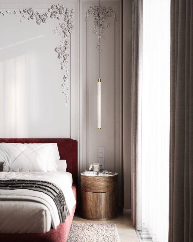 Элегантная спальня с санузлом из проекта в Москве. Вам нравится? Дизайнер Юлия Федосеева - изображение 3 - элегантная, спальня, санузлом