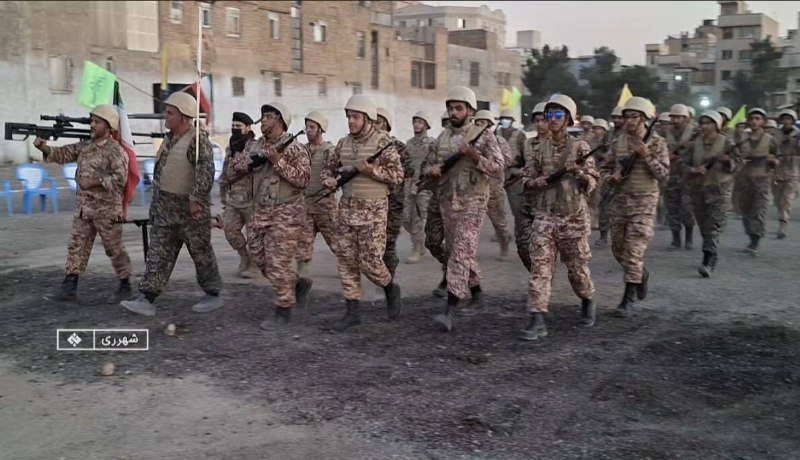 ‼️Genafedian held a military exercise in Ray today