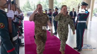 🇮🇱 סנטקום עם סרטון לסיכום הביקור הפומבי מאוד של אדמירל ברד קופר בישראל ולבנון.