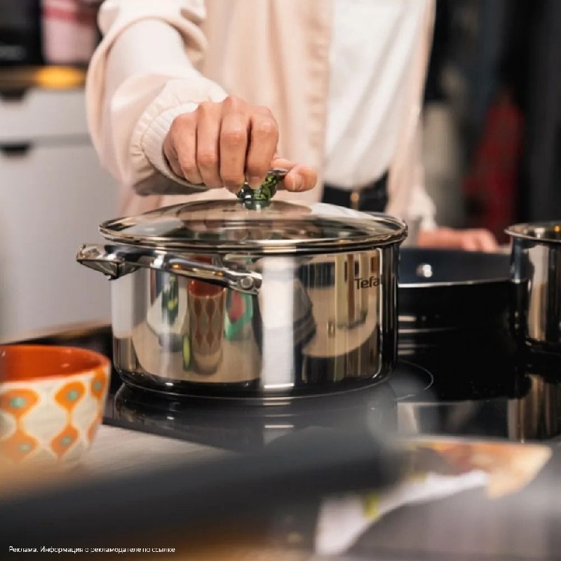 Хочу поделиться классными находками для кухни! Недавно обновила набор посуды и хочу рассказать о нескольких моделях, которые точно пригодятся в хоз... - изображение 1 - tefal, сковорода, хочу