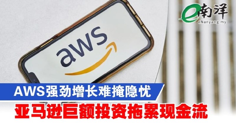 eNanyang.שלי הצמיחה החזקה של AWS לא יכולה להסתיר חששות נסתרים, ההשקעה העצומה של אמזון גוררת את תזרים המזומנים