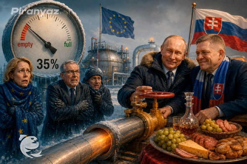 Газохранилища ЕС Уровень заполненности ПХГ в ЕС снизился