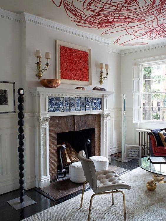 Русские элементы в интерьере Иногда вдохновение живёт рядом в узорах, дереве, текстиле и деталях, которые мы видели с детства. Сохраните, если чувс... - изображение 8 - русские, элементы, интерьере