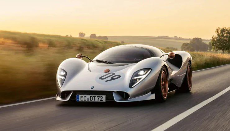 De Tomaso P72 — новый суперкар в стиле 60-х
