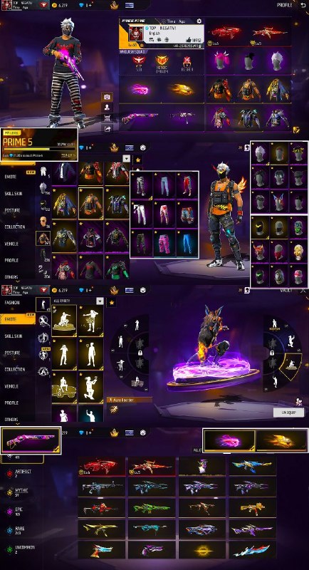 دنیای اکانت فری فایر freefire: 8200. Gh