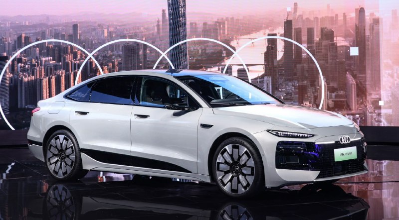 Новая Audi A6L e-tron стала длиннее и получил 770 км ходаНа автосалоне в Гуанчжо