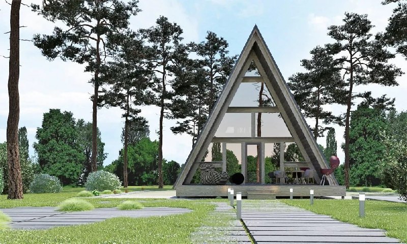 Планировка А-образного дома площадью 103 кв.м. Дизайн и ремонт Please open Telegram to view this post VIEW IN TELEGRAM - изображение 1 - telegram, view, планировка