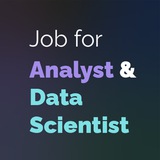 Логотип Job for Analysts & Data Scientists