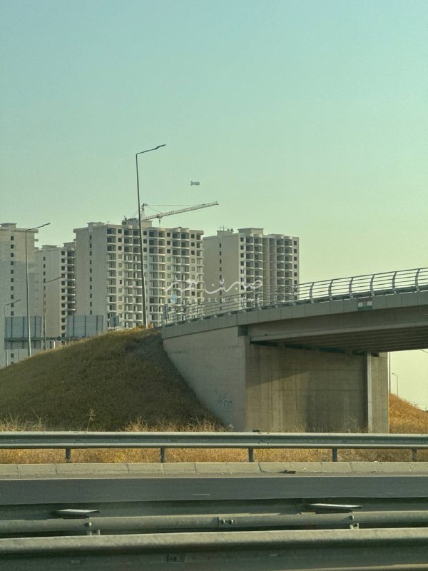 ימים לאחר נחיתתו... בלון התצפית של הקואליציה הבינלאומית הושק מחדש בנמל התעופה ארביל.