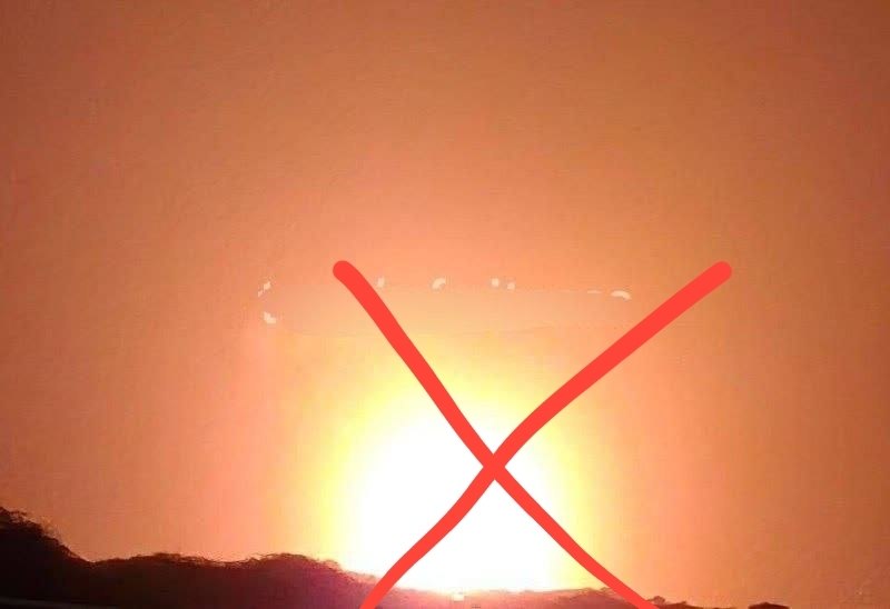 ערוצי האופוזיציה האיראניים מפרסמים תמונות של התוקפנות האמריקאית לאחר התאמות, על ידי הוספת אפקטים צבעוניים כ…