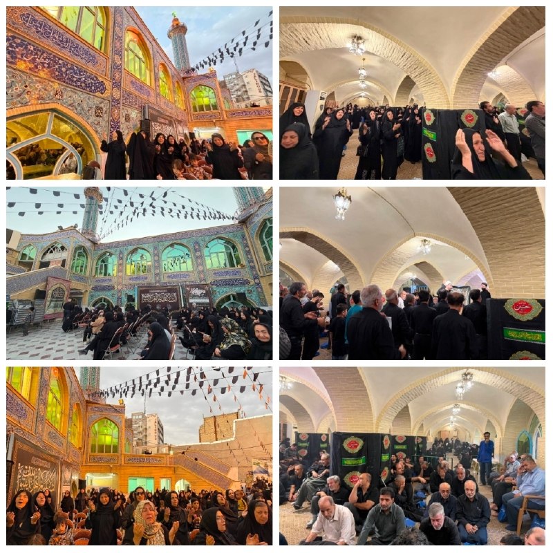 اولين مسجدنت ايران - مسجد مرحوم حاج آقا صابر اراک: 🔴🔴🔴 تصاویری از شب آخر مراسم روضه خوانی سنواتی در مسجد حاج آقا‌صابر اراک✅ عصرمرکزی، اولین کانال و پرمخاطب ترین رسانه مجاز