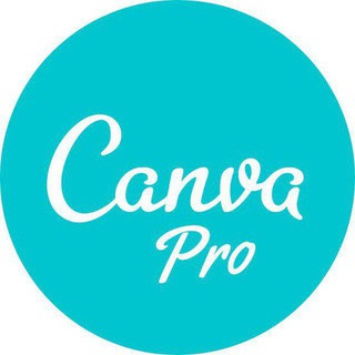 Telegram profile photo for Canva pro à vie