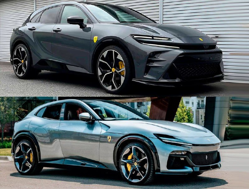Toyota Crown Sport переделали в Ferrari Purosangue
